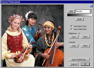 icorrect professional screen shot